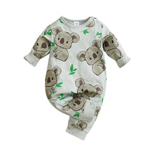 Baby Long Sleeve Clothes Cartoon Animal Jumpsuit