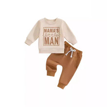 Children's Printing Letter Pullover Sweatshirt Suit