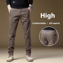 Casual Pants Men's Winter Fleece-lined