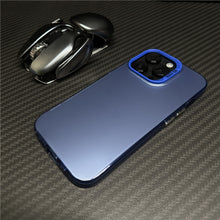 High-grade Color Silver Phone Case Matte Protective Cover