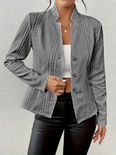 Button Pattern Small Suit Jacket