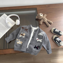 Spring And Autumn Baby Autumn Clothing Children's Sweater Coat Trousers