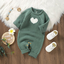 Baby Korean Style Baby Clothes Knitted Romper