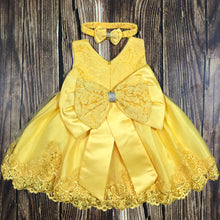 New Fashion Bowknot Lace Girl's Princess Dress