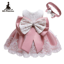 New Fashion Bowknot Lace Girl's Princess Dress