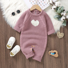 Baby Korean Style Baby Clothes Knitted Romper