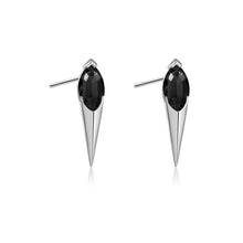 S925 Silver Stud Earrings Vintage Rivet Earrings Geometric Niche