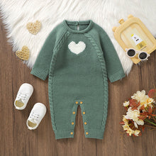 Baby Korean Style Baby Clothes Knitted Romper