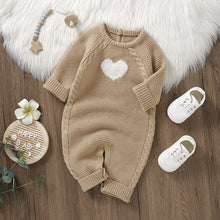 Baby Korean Style Baby Clothes Knitted Romper