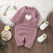 Baby Korean Style Baby Clothes Knitted Romper