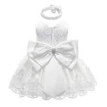 New Fashion Bowknot Lace Girl's Princess Dress