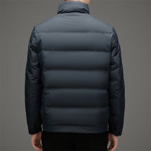 Men's Winter Stand Collar Short Thickened Warm Outdoor Down Jacket