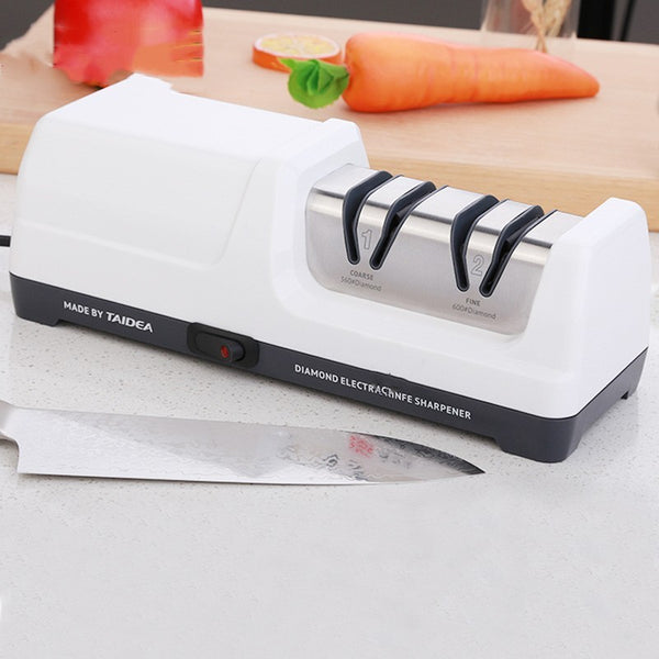 Electric Sharpening Stone Fast Sharpener Kitchen Knife Blade Sharpener