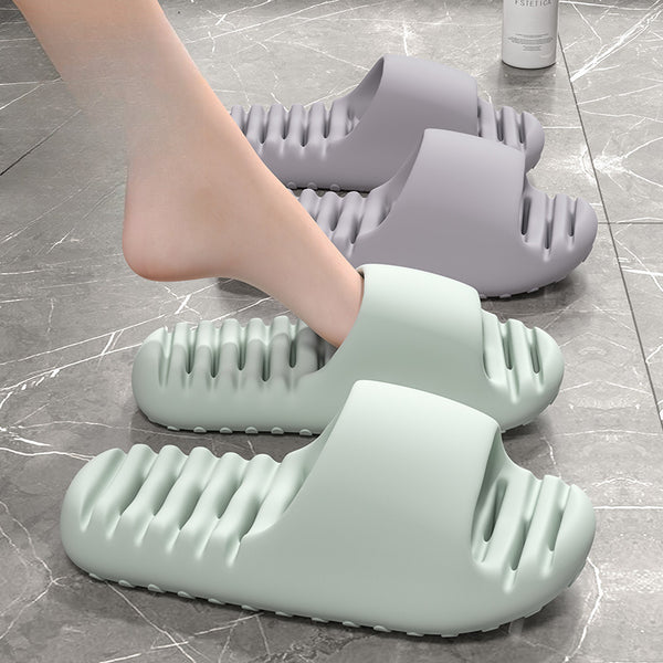 Quick-drying Bathroom Women's Wear-resistant Mute Slippers