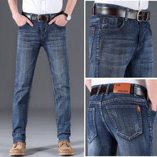 Men's Mid-waist Fashion Straight Slim Jeans