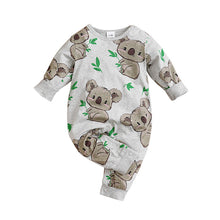 Baby Long Sleeve Clothes Cartoon Animal Jumpsuit